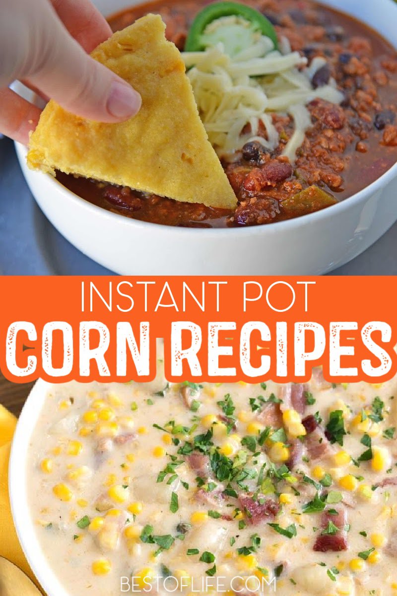 The best Instant Pot corn recipes can take an ordinary kernel of corn and turn it into something truly amazing that everyone will enjoy. Instant Pot Recipes | Pressure Cooker Recipes | Ways to Cook Corn | Holiday Recipes | Creamed Corn Recipes | Instant Pot Side Dish Recipes | Thanksgiving Recipes #instantpot #recipes
