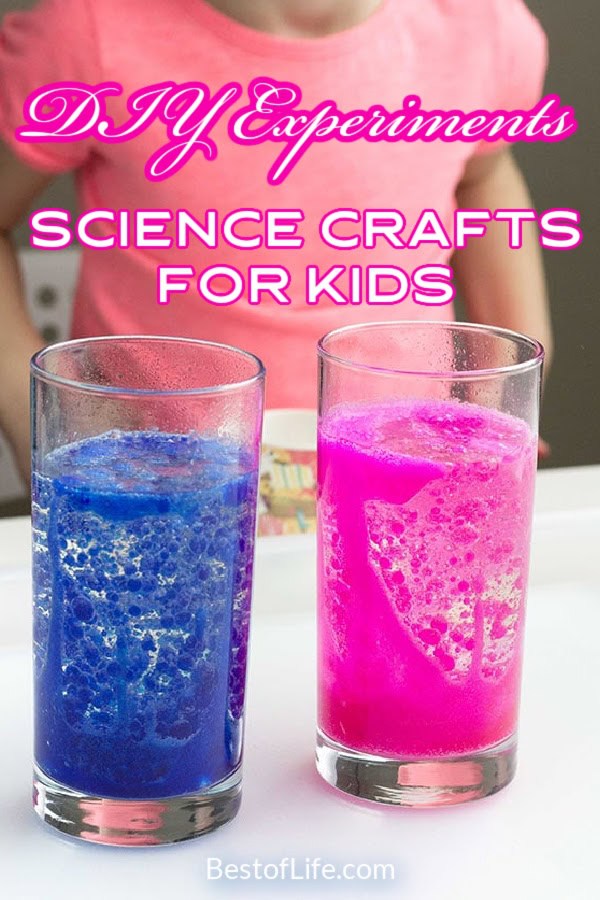 DIY science experiments for kids at home are great ways for parents to keep children engaged and learning and are fun things to do with kids. Activities for Kids at Home | DIY Activities | At Home Science Activities | DIY Homeschooling Ideas | Parenting Ideas | Safe Science Projects for Kids | After School Activities for Kids | Things for Kids to do After School via @thebestoflife