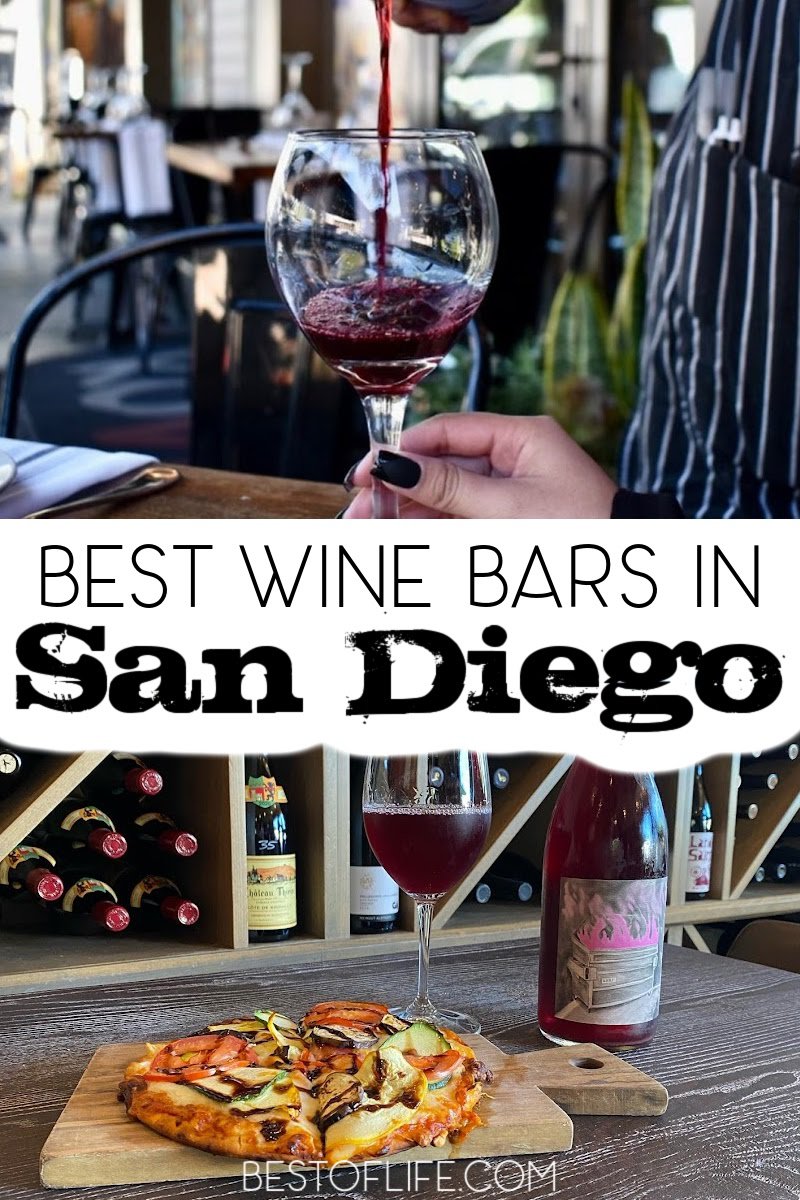 The best wine bars in San Diego are showing locals and tourists alike that San Diego is more than a craft beer mecca. Wine lovers rejoice in San Diego. Wine Bars in SoCal | SoCal Wineries | Things to do in San Diego | San Diego Travel Tips | Things for Couples in San Diego | Things to do for Adults in San Diego | Date Night in San Diego via @thebestoflife