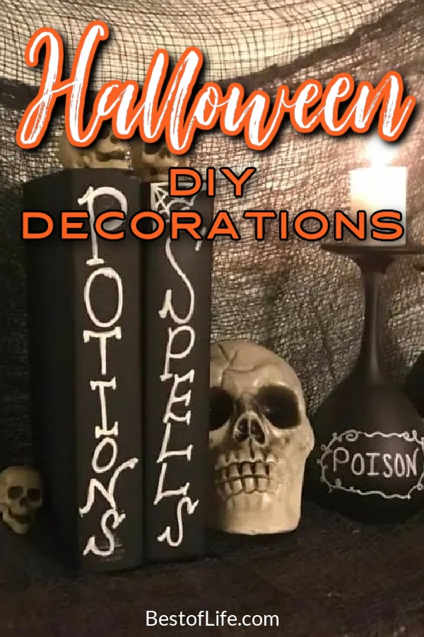 The best DIY Halloween decorations can help you get the scare you want without spending the money you don’t want to lose. DIY Halloween Ideas | Halloween Decor Ideas | Spooky Decorations for Halloween | Fun Decorations for Halloween | Halloween Projects for Kids | DIY Halloween for Families | Halloween Party Decor | Halloween Party Ideas #Halloween #DIYdecor via @thebestoflife