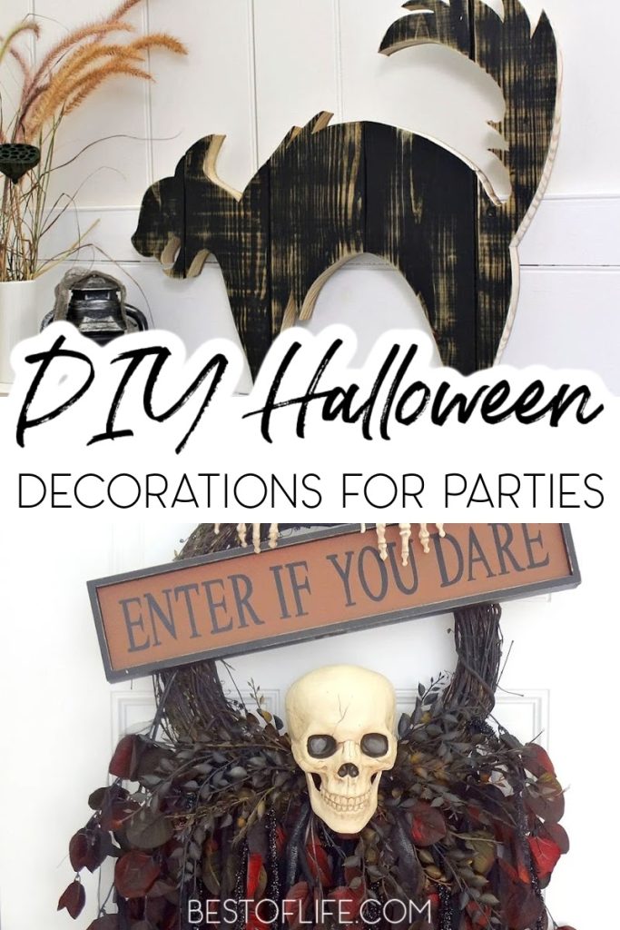 The best DIY Halloween decorations can help you get the scare you want without spending the money you don’t want to lose. DIY Halloween Ideas | Halloween Decor Ideas | Spooky Decorations for Halloween | Fun Decorations for Halloween | Halloween Projects for Kids | DIY Halloween for Families | Halloween Party Decor | Halloween Party Ideas #Halloween #DIYdecor