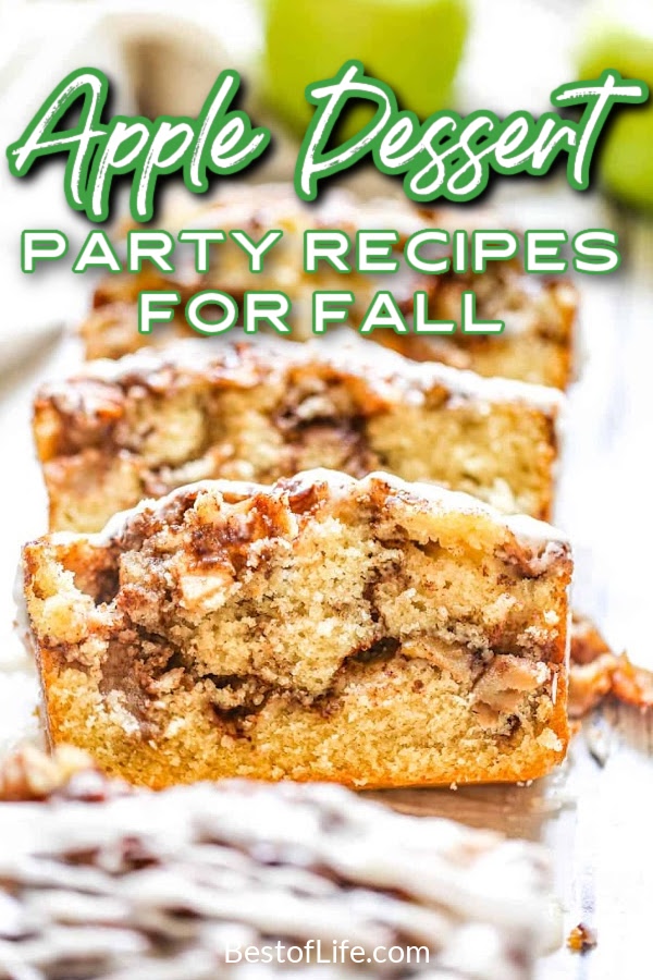 Easy apple dessert recipes are perfect any time of year, but especially during fall. Kids will love these apple recipes and they work perfectly for serving at parties. Apple Crisp Recipes | Apple Desserts | Easy Dessert Recipes | Easy Apple Recipes | Fall Recipes | Crockpot Apple Recipes via @thebestoflife