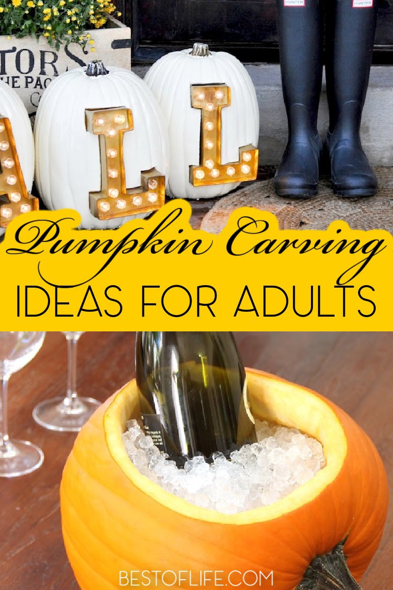 Use some easy DIY pumpkin decorating ideas for adults to impress anyone who dares visit your doorstep for some tricks or treats this Halloween. How to Carve a Pumpkin | Pumpkin Carving Ideas | DIY Pumpkin Carving | DIY Halloween Ideas | Pumpkin Carving Tutorials Adult Pumpkin Carving Ideas | Halloween Party Ideas #halloween #pumpkincarving via @thebestoflife