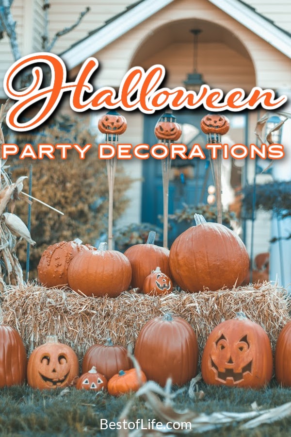 Having the best Halloween decorations is a must for throwing a spooky and fun Halloween party that guests will enjoy! Halloween Décor Ideas | Ideas for Halloween | Halloween Party Decorations | Halloween Party Ideas | Tips for Halloween | Halloween Party Ideas | Spooky Decorations for Halloween #halloweenparty #Halloweendecor via @thebestoflife