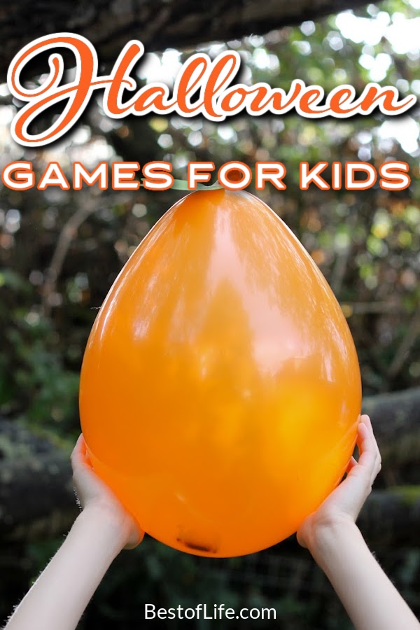 Halloween games for kids are so helpful when hosting Halloween parties for adults! There is no need to find a babysitter to keep the kids entertained. Games for Halloween | Kids Activities for Halloween | Halloween Party Ideas for Kids | Halloween Parties for Kids | Halloween Party Activities for Kids | Tips for Halloween Parties #Halloween #partygames via @thebestoflife