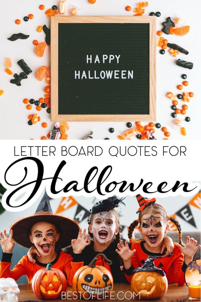 Liven up your Halloween party decor with Halloween letter board quotes, or use them as DIY Halloween decor for October. Halloween Quotes | Quotes for Halloween | Spooky Quotes for Halloween | Funny Halloween Quotes | Halloween Letter Board Ideas | Letter Board Ideas for Halloween | DIY Halloween Decor | Simple Halloween Decor | Halloween Party Ideas | Themeing for Halloween Parties | Fun Halloween Party Quotes | Sayings for Halloween Party Toasts #halloween #quotes