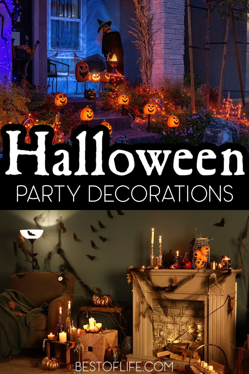 Having the best Halloween decorations is a must for throwing a spooky and fun Halloween party that guests will enjoy! Halloween Décor Ideas | Ideas for Halloween | Halloween Party Decorations | Halloween Party Ideas | Tips for Halloween | Halloween Party Ideas | Spooky Decorations for Halloween #halloweenparty #Halloweendecor via @thebestoflife