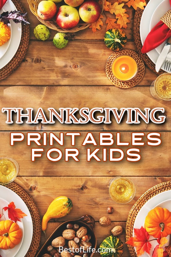 Take advantage of the internet to help entertain the kids with fun Thanksgiving printable games for kids. Free Printables | Free Holiday Printables | Printable Bingo for Holidays | Free Activities for Kids | Printable Games for Thanksgiving | Thanksgiving Activities for Kids | Things to do on Thanksgiving | Fall Printables #printables #thanksgiving