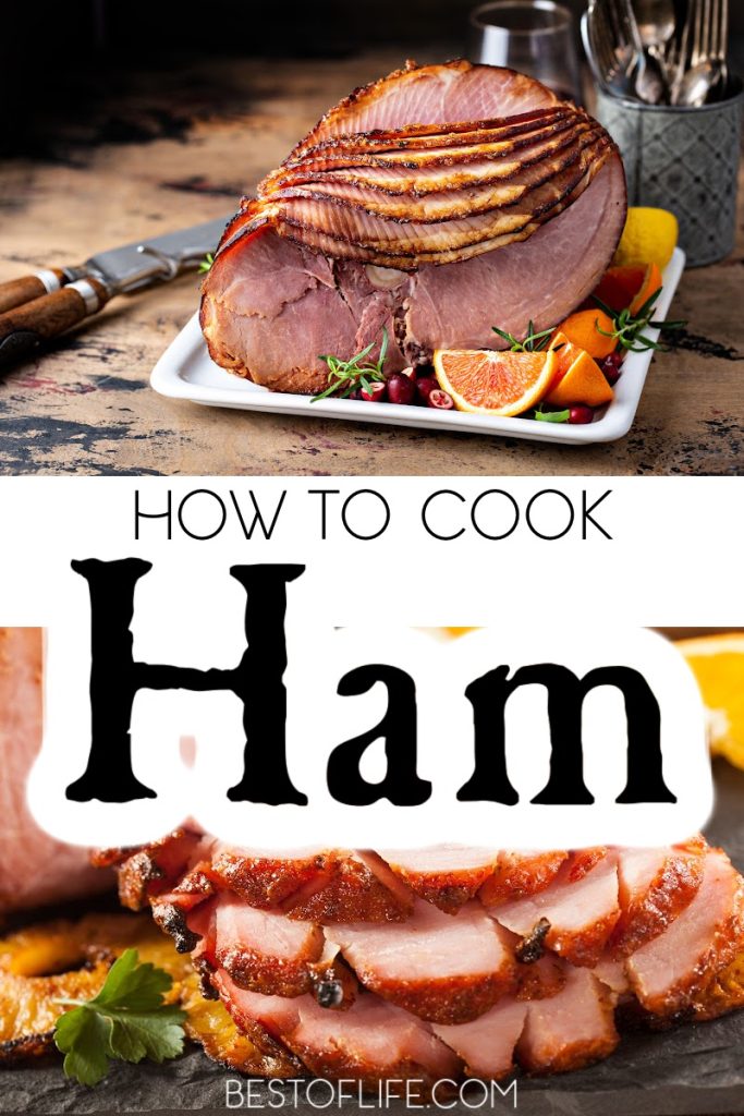 When you know how to cook a ham like a pro, the holiday season is less stressful, more delicious and impresses every guest. Ways to Cook Ham | Holiday Cooking Ideas | Thanksgiving Cooking Tips | Christmas Recipes | Holiday Recipes | Entertaining | Ham Cooking Tips | Ham Recipes | Holiday Ham Ideas | Holiday Meal Recipes | Family Recipes #cookingtips #holidayrecipes