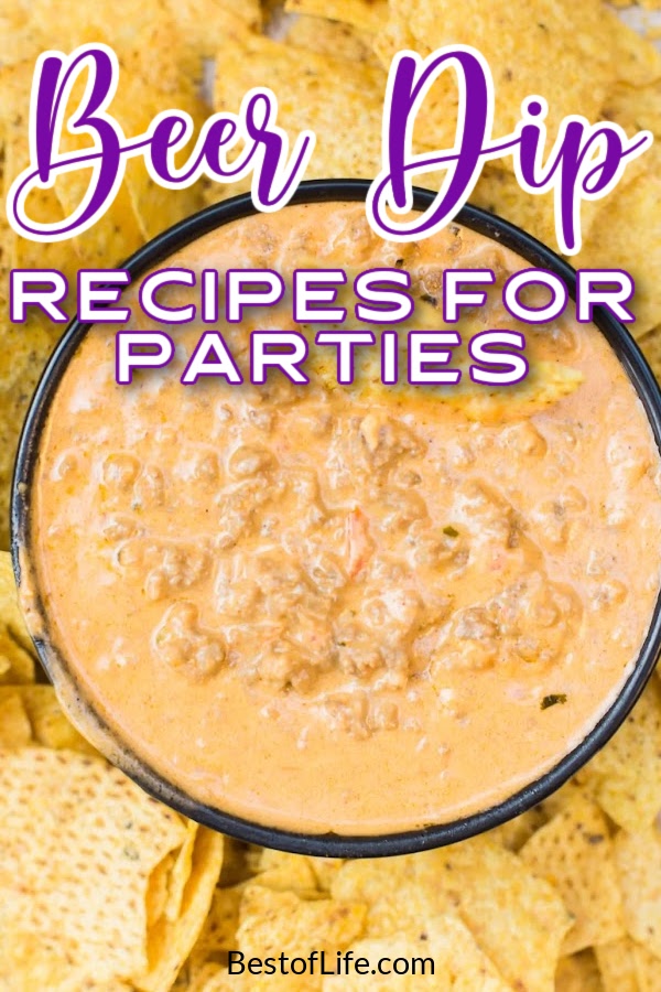 The next time you crack open a beer, use it for one of these awesome beer dip recipes! Beer dip recipes will take your typical cold one to the next level. Best Dip Recipes | Easy Dip Recipes | Party Dip Recipes | Holiday Party Appetizers | Game Day Recipes | Game Day Snacks | Party Dip Recipes | Dip Recipes for a Crowd #beerdip #partyrecipes via @thebestoflife