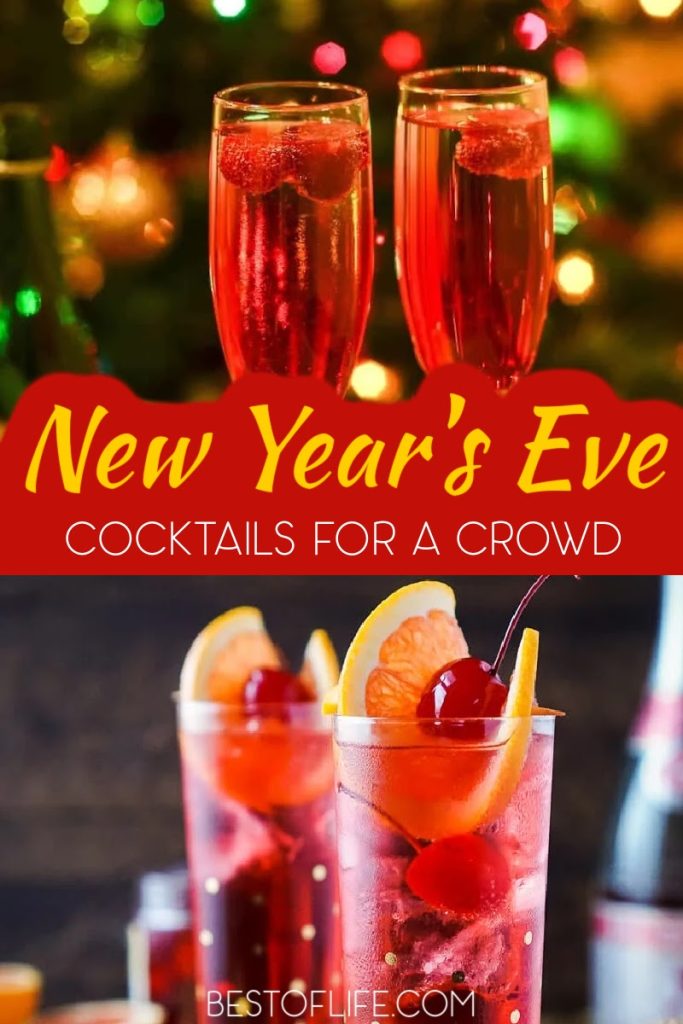 New Year’s Eve cocktails help you make New Year’s Eve that much more special as you celebrate the year with friends and family and welcome in the New Year. New Year’s Eve Party Ideas | Drink Ideas | Party Planning | Cocktail Recipes | Drink Recipes | Holiday Party Recipes | Holiday Drinks for Adults | Cocktails for Holiday Parties | Cocktails for New Years | New Years Drink Recipes #cocktailrecipes #newyearseve