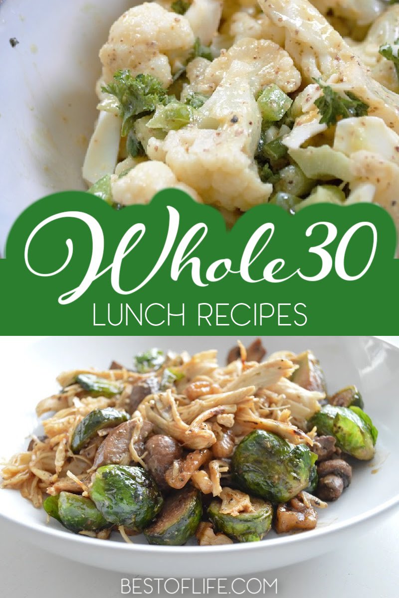 Whole30 lunch recipes help you stay in compliance with your low carb diet and help you stay fit and healthy. Whole30 Recipes for Lunch | healthy Lunch Recipes | Weight Loss Recipes | Weight Loss Lunch Recipes | Whole30 Diet Recipes | Whole30 Recipes for Dinner | Healthy Weight Loss Recipes | Whole30 Recipes with Chicken #whole30 #weightlossrecipes via @thebestoflife