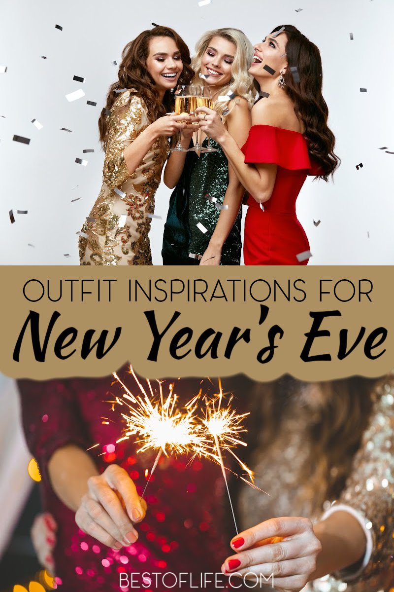 We all want to look our best. These New Years Eve outfits will have you welcoming in the New Year in style! With fashion ideas for everyone, you can party the night away looking your best. Style Tips | New Years Eve Style Tips | Best New Years Eve Outfits | New Years Eve Outfit Ideas | Best Night Out Style Ideas #outfitideas #newyearseve via @thebestoflife