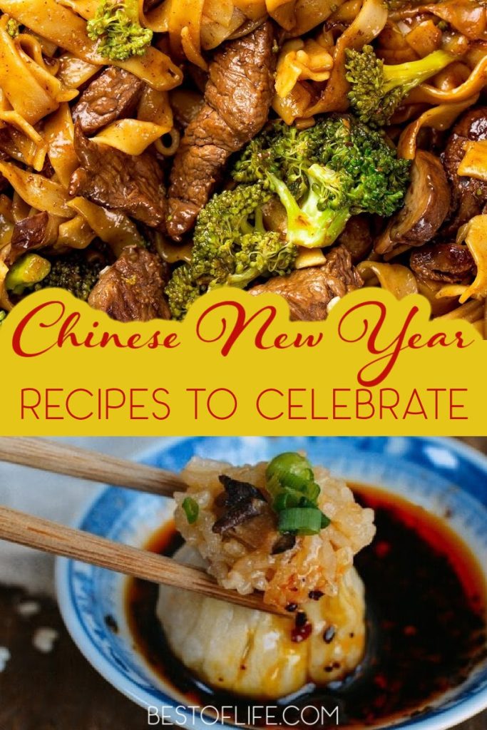 Celebrate Chinese New Year with some great tasting foods that all have different meanings and experience something new. Chinese New Year Recipes | Recipes for Chinese New Year | Easy Chinese New Year Recipes | Best Chinese New Year Recipes | Easy Chinese Food Recipes | Best Chinese Food Recipes | Homemade Chinese Food | Chinese New Year Traditions #chinesenewyear #chineserecipes