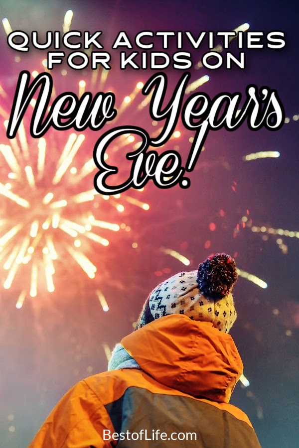 New Years Eve parties seem like they are for adults only, but everyone can use these easy and quick New Years Eve Activities for Kids. New Years Eve Party Ideas | Things to do for Kids on New Years | Things to do for Families on New Years | Holiday Activities for Kids | Fun New Years Eve Activities for Teens #newyearseve #partyplanning via @thebestoflife