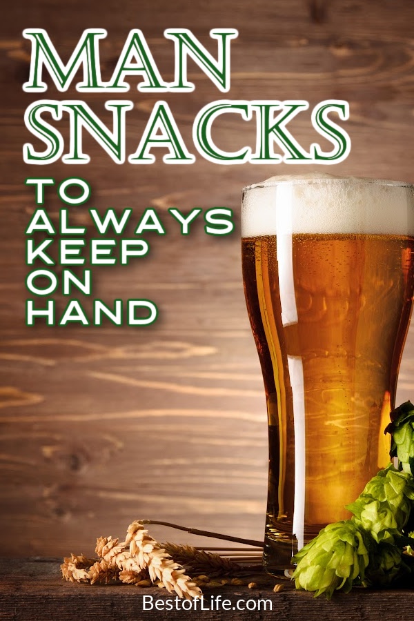 If you’re a man or there is a man in your life there are a few man snacks that should always be on hand. Here are some of the best to keep around! Best Snacks for Men | Easy Snacks for Men | Best Snacks for Home | Must-Have Snacks for Men | Healthy Snack Ideas | Healthy Easy Snacks via @thebestoflife