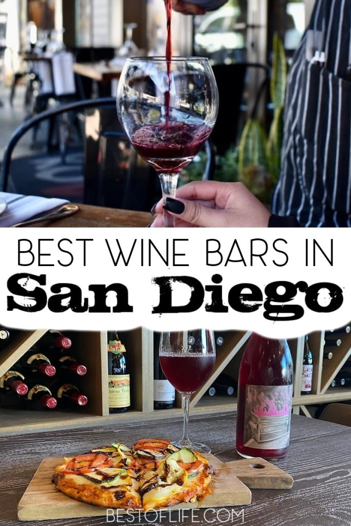 The best wine bars in San Diego are showing locals and tourists alike that San Diego is more than a craft beer mecca. Wine lovers rejoice in San Diego. Wine Bars in SoCal | SoCal Wineries | Things to do in San Diego | San Diego Travel Tips | Things for Couples in San Diego | Things to do for Adults in San Diego | Date Night in San Diego #sandiego #winebar