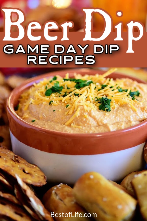 Enjoy a salty snack with an easy-to-make beer dip for pretzels during your next game day rooting for your favorite team. Easy Game Day Recipes | Best Game Day Recipes | Best Dip Recipes for Game Day | Easy to Make Dip Recipes | Pretzel Dip for Parties | Party Dip Recipes | Game Day Ideas | Super Bowl Party Recipes | Super Bowl Dip Recipes | Recipes for Super Bowl Parties | Foot Ball Party Recipes #partyrecipes #gamedayrecipes