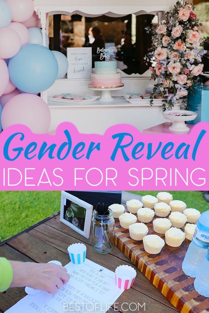 Cool gender reveal ideas for spring can help you announce the gender of your newborn to family and friends safely. Gender Reveal Party Ideas | Food for Gender Reveals | Games for Gender Reveals | Ways to Reveal the Gender | Tips for New Parents | Newborn Party Ideas | Gender Reveal Party Tips | Gender Reveal for Girls | Gender Reveal for Boys | Spring Party Ideas | Spring Baby Shower Ideas #genderreveal #partyideas