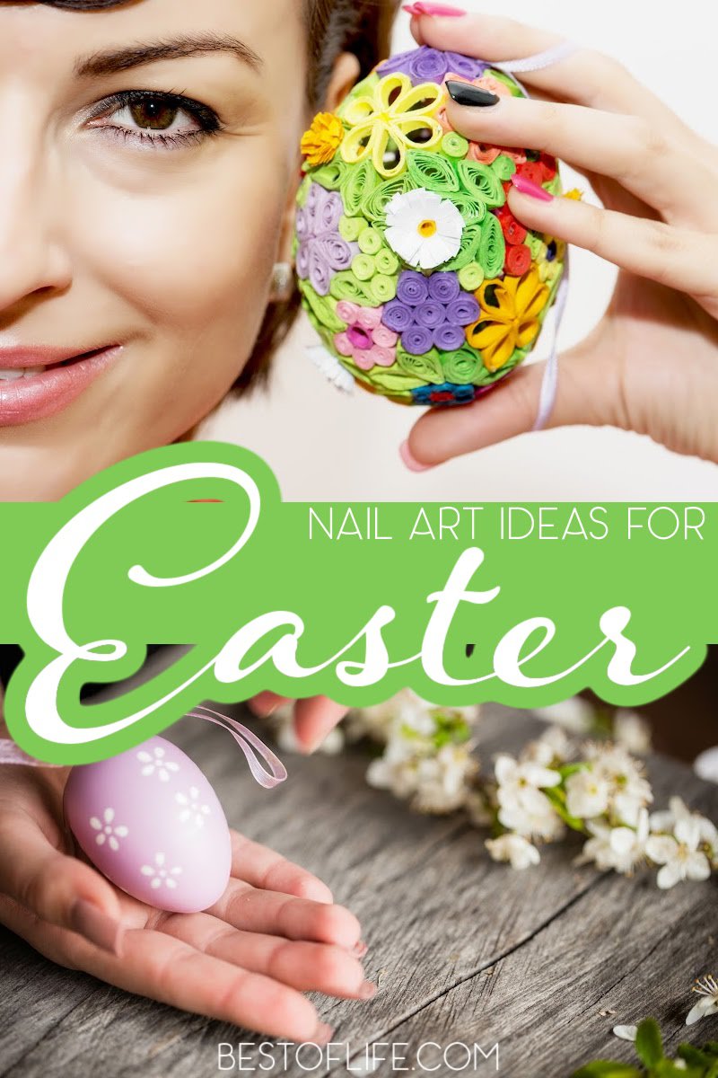 easter egg nail designs