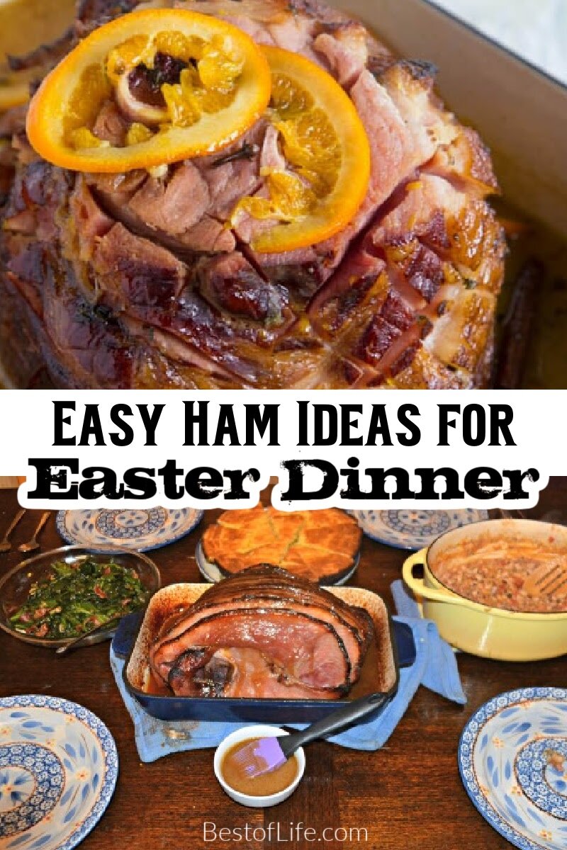 The best baked Easter ham recipes help you breathe new life into your Easter traditions as you impress everyone with a beautiful Easter dinner. Baked Ham with Pineapple | Oven Baked Ham Recipes | Easter Dinner Main Dishes | Easter Dinner Ideas | Recipes for Easter | Spring Recipes | Dinner Recipes for Spring via @thebestoflife