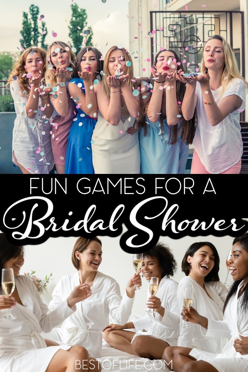 While the bridal shower celebrates you, make your bridal show fun for everyone with entertaining bridal shower games for large groups. Funny Bridal Shower Games | Unique Games for Bridal Showers | Bridal Shower Tips | Tips for Hosting a Bridal Shower | Free Printable Bridal Shower Games | Games for a Crowd | Games for Bridal Shower Crowds #bridalshower #games via @thebestoflife