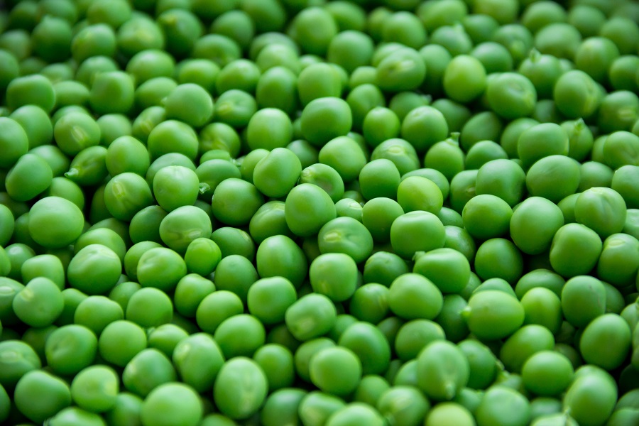 Spring Soup Recipes Close Up of Peas