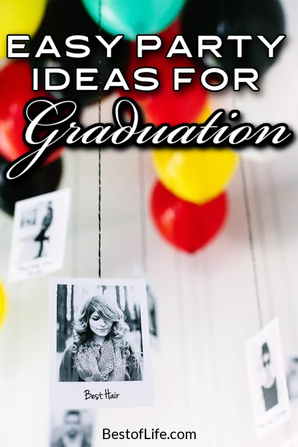 The best graduation party ideas can help you host your party with the best graduation party food, decor for graduation parties, and a theme to tie it all together. Graduation Party Decor | Graduation Party Food Ideas | Graduation Party Recipes | Party Recipes for June | Summer Party Ideas | Summer Party Recipes | Outdoor Party Ideas | High School Graduation Party Tips | High School Graduation Recipes | College Graduation Party Ideas #gradparty #partyideas via @thebestoflife