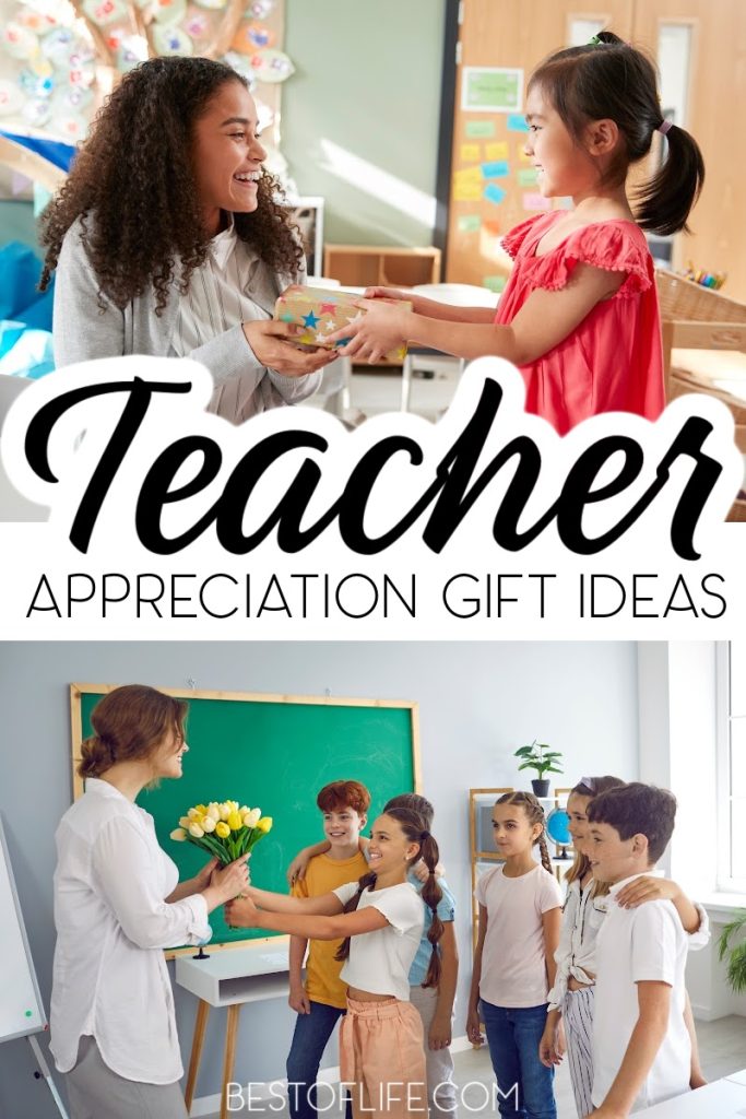 The best teacher appreciation gift ideas can help you show just how much you appreciate your child's teacher. Gift Ideas for Teachers | Gifts for Teachers | Teacher Appreciation Week | Teacher Appreciation Gifts | Affordable Gifts | Gift Ideas for Women | Gift Ideas for Men | Gifts for School Employees | Gifts for Principals #teacherappreciation #giftideas
