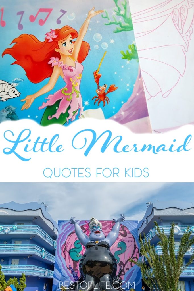 The best Little Mermaid Quotes can help you prepare to enjoy life under the sea as a new version becomes a new classic. Ariel Quotes | Sebastian Quotes | Ursula Quotes | Quotes from Little Mermaid | Quotes from Classic Little Mermaid | Quotes from New Little Mermaid | Fun Disney Quotes | Disney Quotes for Kids | Inspirational Disney Quotes | Motivational Disney Quotes #disneyquotes #littlemermaid