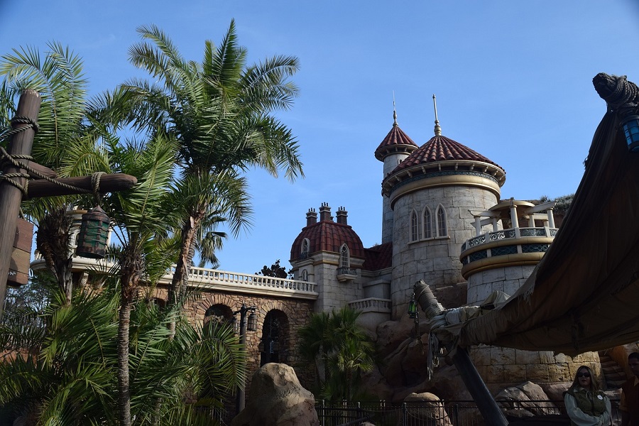 Little Mermaid Quotes View of the Little Mermaid Ride Building Façade