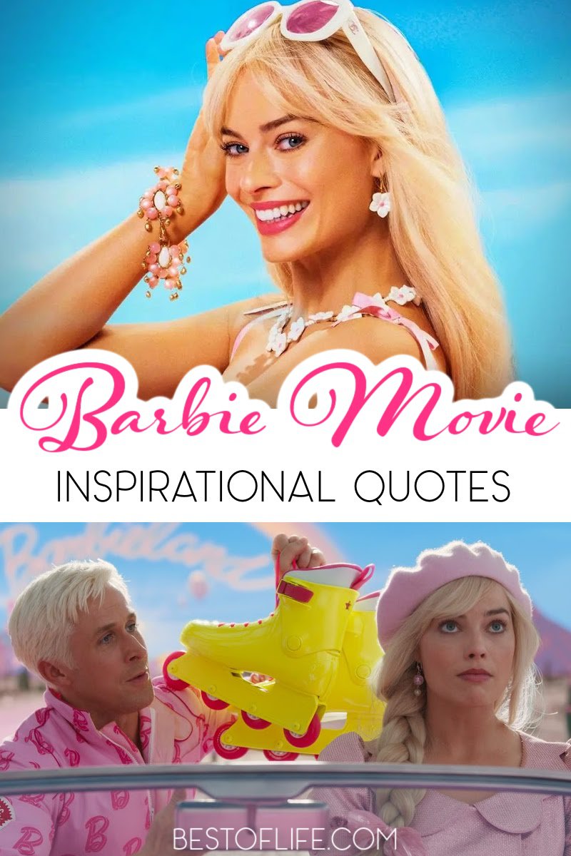 Barbie movie quotes can help you revisit Willows, Wisconsin, and get some inspirational words from the star herself. Barbie Quotes | Quotes from Barbie Movie | Motivational Barbie Quotes | Cute Barbie Quotes | Barbie Movie Sayings | Ken Quotes from Barbie | Best Barbie Quotes | Empowering Barbie Quotes via @thebestoflife