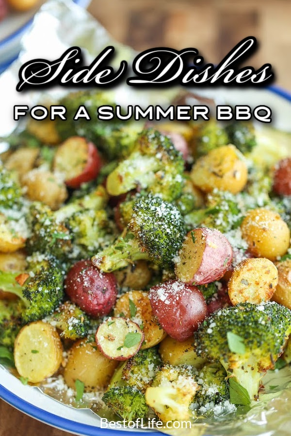 So you've got the grill fired up, the meat smoking, and the drinks iced, now how about some of the best side dishes for a BBQ? BBQ Recipes | Recipes for Outdoor Parties | Recipes for Summer Parties | Summer Recipes | Party Recipes | Recipes for a Crowd | Side Dish Recipes for a Crowd | Dinner Party Recipes | Summer Party Recipes | BBQ Recipes for a Crowd | Easy Side Dish Recipes | Summer Salad Recipes | Salad Recipes for Parties #summerrecipes #partyrecipes