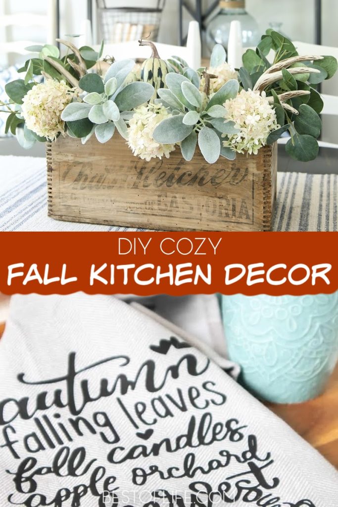 We could all use some cozy fall kitchen decor to help pull together our DIY fall decor throughout our homes this chilly season. DIY Fall Decor | DIY Kitchen Decor | DIY Ideas for Fall | Fall Kitchen Ideas | Fall Kitchen Tips | Decorating for Fall | Tips for Fall Decor | DIY Cozy Kitchen Ideas | Cozy Fall Ideas | Cozy Apartment Tips | Apartment Decor Ideas for Fall