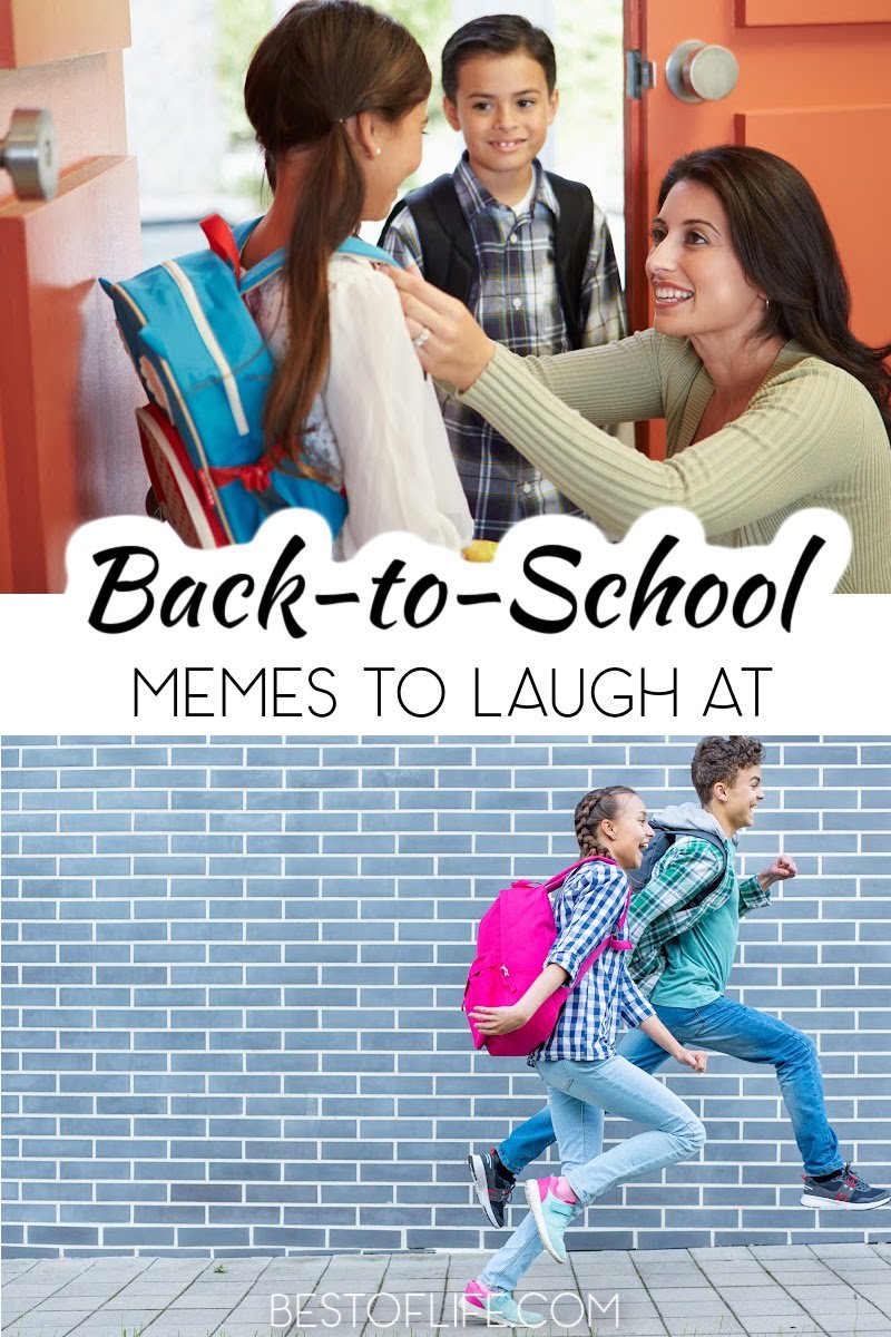 Funny back to school memes can help you get through the dreaded drop-off lines and could help with mental stability. Funny School Memes | Funny School Quotes | Memes About School | Quotes About School | Funny Memes for Parents | Funny Memes for Students | School Quotes