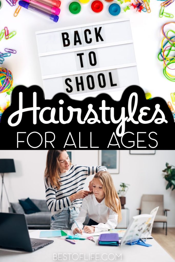 Try one of these easy and fun back to school hairstyles so you can look your best for the first week of school. Hair Tutorials for School | School Hairstyles | Hairstyles for Short Hair | Hairstyles for Long Hair | Back to School Looks | Back to School Style Tips | Hairstyles for Girls | College Hairstyle Ideas | Hairstyle Tips for College