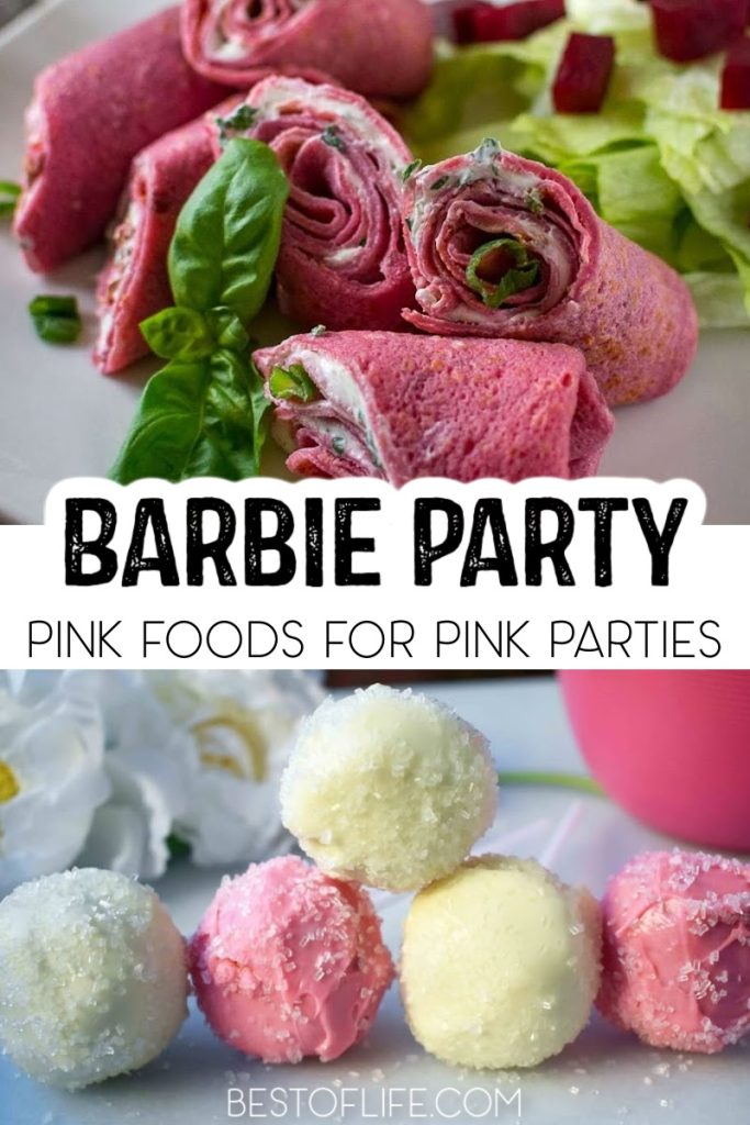 Barbie party recipes can help you host a pink party that everyone will love, even those with Kenergy. Pink Party Recipes | Pink Cake Recipes | Pink Drink Recipes | Pink Cookie Recipes | Barbie Party Ideas | Barbie Party Tips | Barbie Birthday Party Ideas | Party Theme Ideas | Pink Food for Parties | Pink Food Ideas for Barbie | Ken Party Ideas | Ken Party Recipes
