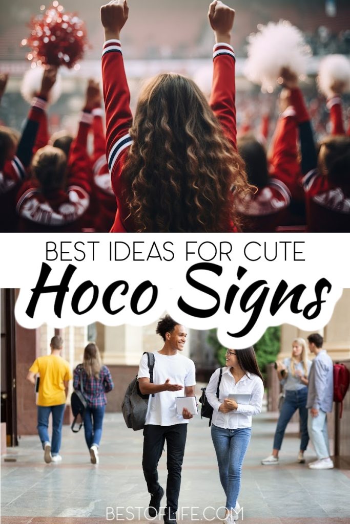 Use some uniquely cute hoco signs to ask your potential date to homecoming this year in a truly memorable way. Homecoming Proposal Ideas | Ways to Ask a Date Out | High School Dance Proposal Ideas | Cute Proposal Sign Ideas | Homecoming Proposal Sign Tips | Tips for Homecoming | When to Ask Out a Homecoming Date | Homecoming Ideas for Teens | Homecoming Ideas for Tweens