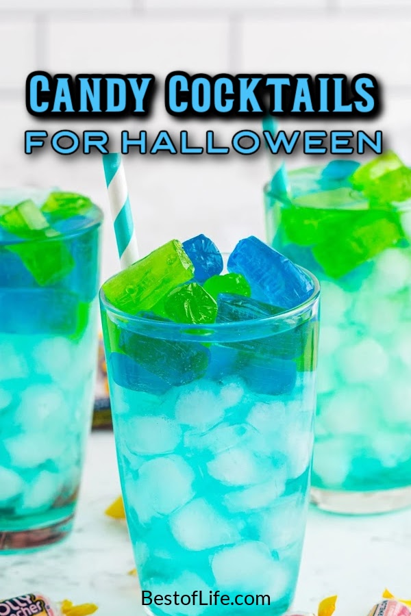 Candy cocktail recipes for Halloween make the perfect Halloween cocktails to take your Halloween party to the next level! Halloween Party Recipes | Halloween Cocktail Recipes | Halloween Drink Recipes | Halloween Drinks | Cocktails for Halloween | Alcoholic Drinks for Halloween | Sweet Cocktail Recipes | Holiday Cocktail Recipes | Halloween Party Ideas | Fall Cocktail Ideas | Cocktail Recipes for Fall | Fall Gathering Recipes | Fall Party Drinks via @thebestoflife