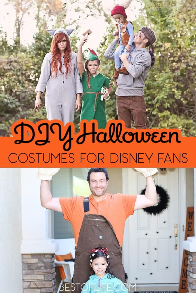 DIY Couple Halloween Costume Ideas for Disney Fans