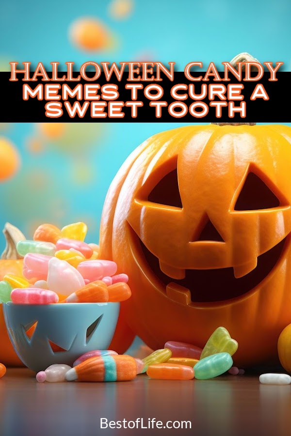 Hilarious Halloween candy memes may not actually cure a sweet tooth, but they will make you laugh as you deal with all of the Halloween candy in the house. Halloween Memes | Memes for Halloween | Memes About Halloween Candy | Halloween Quotes | Jokes About Halloween | Candy Memes for Parents | Candy Memes for Kids | Holiday Memes via @thebestoflife