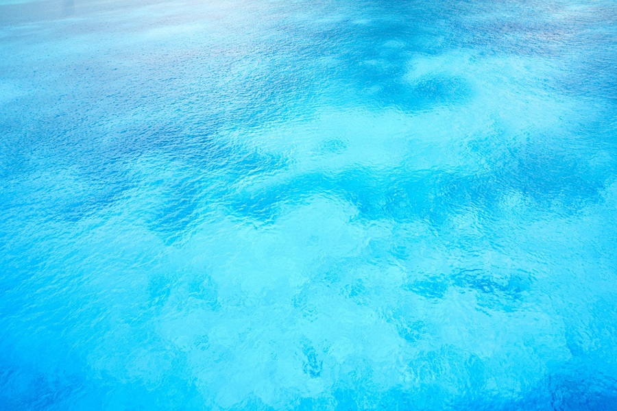 Blue Jello Shot Recipes Close Up of a Blue Ocean