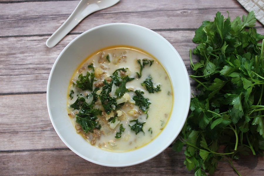 Creamy Kale Soup Recipe | Kale Soup in the Instant Pot