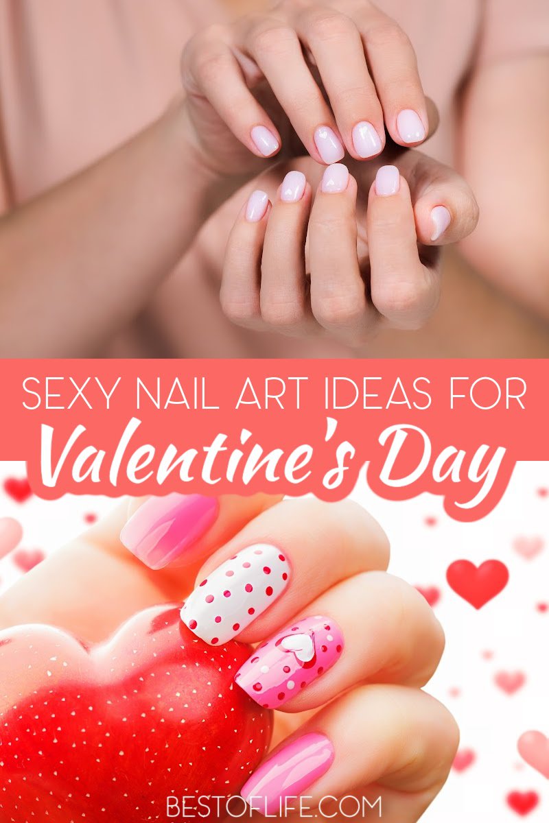 Using sexy Valentine’s Day nail ideas you can elevate your entire look and all it takes is some simple paint and a great date night planned. Nail Art Ideas | Nail Art Tutorials | Nail Art Designs | Valentine's Day Ideas | Valentine's Day Beauty Ideas #nailart #beauty via @thebestoflife