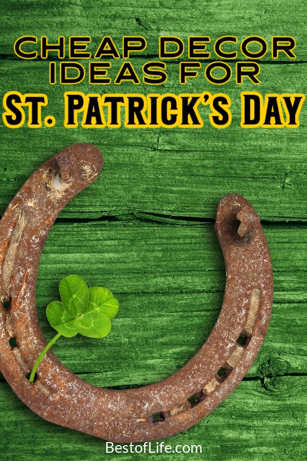Host your very own Irish-themed party with fun and colorful St Patricks Day decorations that add some festive green to your St Patrick’s Day party. St Patrick’s Day Décor | St Patrick’s Day Party Ideas | Party Décor | Outdoor Party Decorations | Party Planning Tips | Green Party Decor Ideas via @thebestoflife