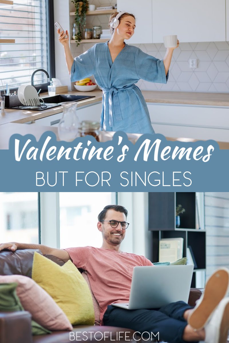 Valentines memes for singles help you forget about Valentines Day gifts you won’t get or Valentines dinner recipes you won’t need. Funny Quotes for Singles | Funny Valentines Quotes for Singles | Valentines Day Memes | Quotes for Single People | Memes for Valentines Day | Funny Sayings About Love | Funny Quotes About Love | Love Quotes for Single People #valentinesday #funnyquotes via @thebestoflife