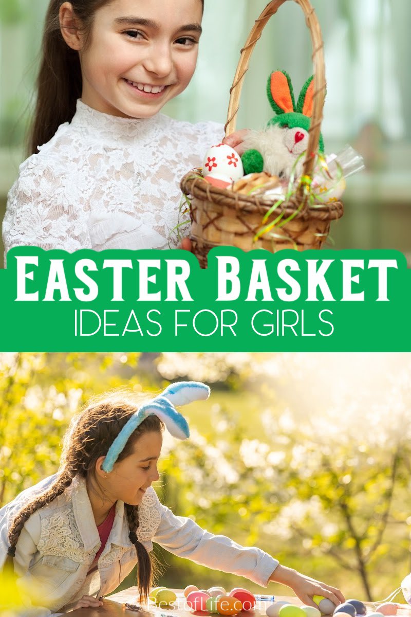 The best Easter basket ideas for girls can help the Easter Bunny build an Easter basket to remember for your daughter, niece, or special girl in your life. Easter Baskets for Teen Girls | Tween Easter Basket Ideas | Girls Easter Basket Fillers | Easter Basket Fillers for Tweens | Easter Baskets for Toddler Girls | Cheap Easter Basket Stuffers | Toddler Easter Basket Tips | Easter Gifts for Girls | Easter Ideas for Girls | Things to do on Easter | DIY Easter Ideas
