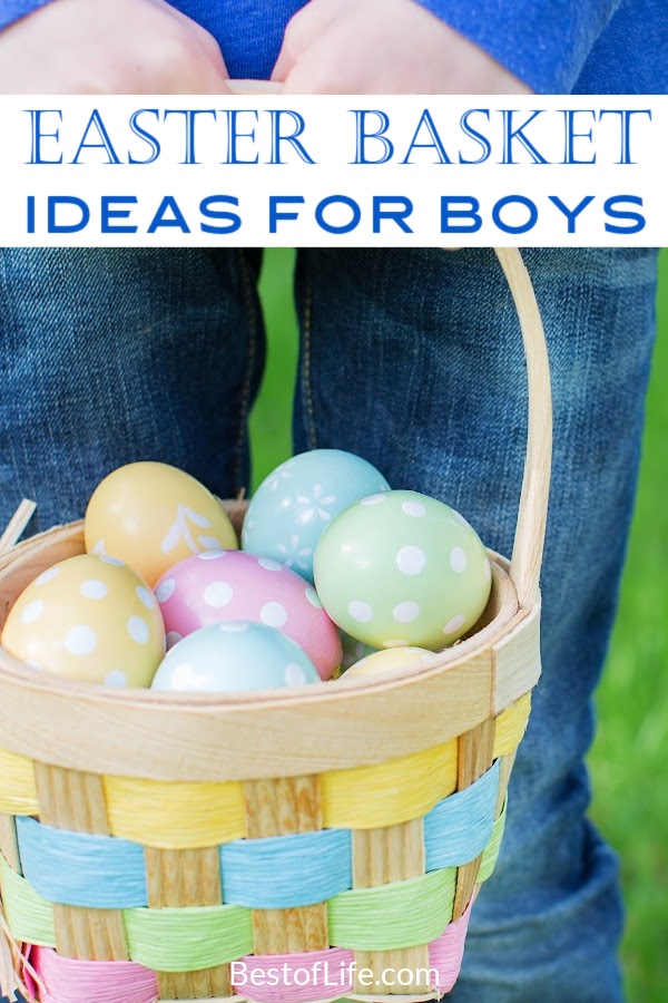 Knowing the best Easter basket ideas for boys will help the Easter bunny fill the perfect Easter basket for your favorite little guy. Best Easter Basket Ideas for Boys | Easy Easter Basket Ideas for Boys | Candy Free Easter Basket Ideas for Boys | DIY Easter Basket Ideas for Boys | Best Easter Basket Ideas | Easy Easter Basket Ideas | DIY Easter Basket Ideas | Easter Gifts for Boys