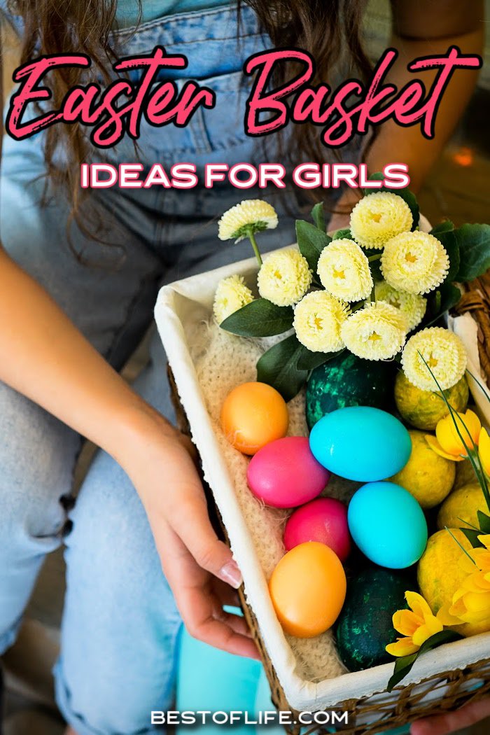 The best Easter basket ideas for girls can help the Easter Bunny build an Easter basket to remember for your daughter, niece, or special girl in your life. Easter Baskets for Teen Girls | Tween Easter Basket Ideas | Girls Easter Basket Fillers | Easter Basket Fillers for Tweens | Easter Baskets for Toddler Girls | Cheap Easter Basket Stuffers | Toddler Easter Basket Tips | Easter Gifts for Girls | Easter Ideas for Girls | Things to do on Easter | DIY Easter Ideas