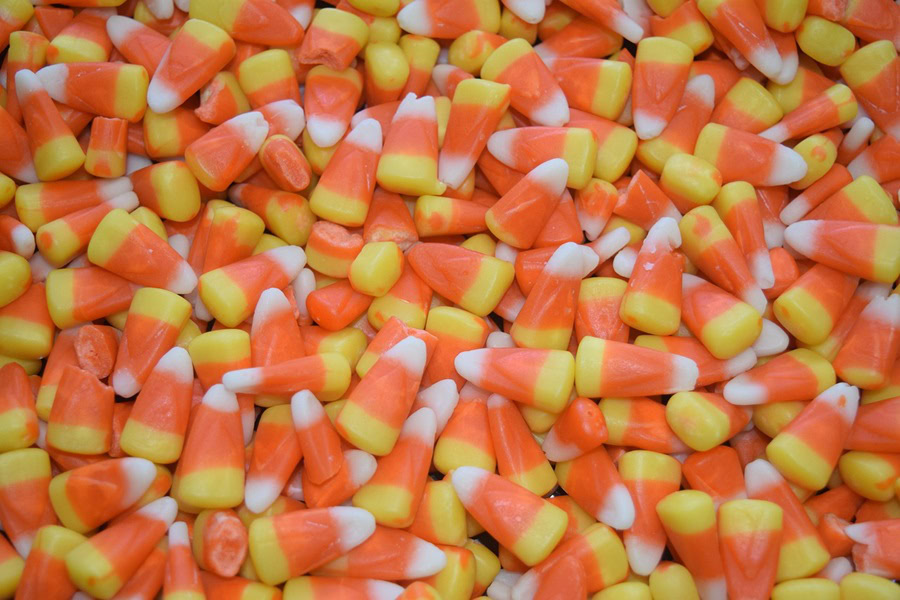 Cut Out Printable Halloween Crafts Close Up of Candy Corn